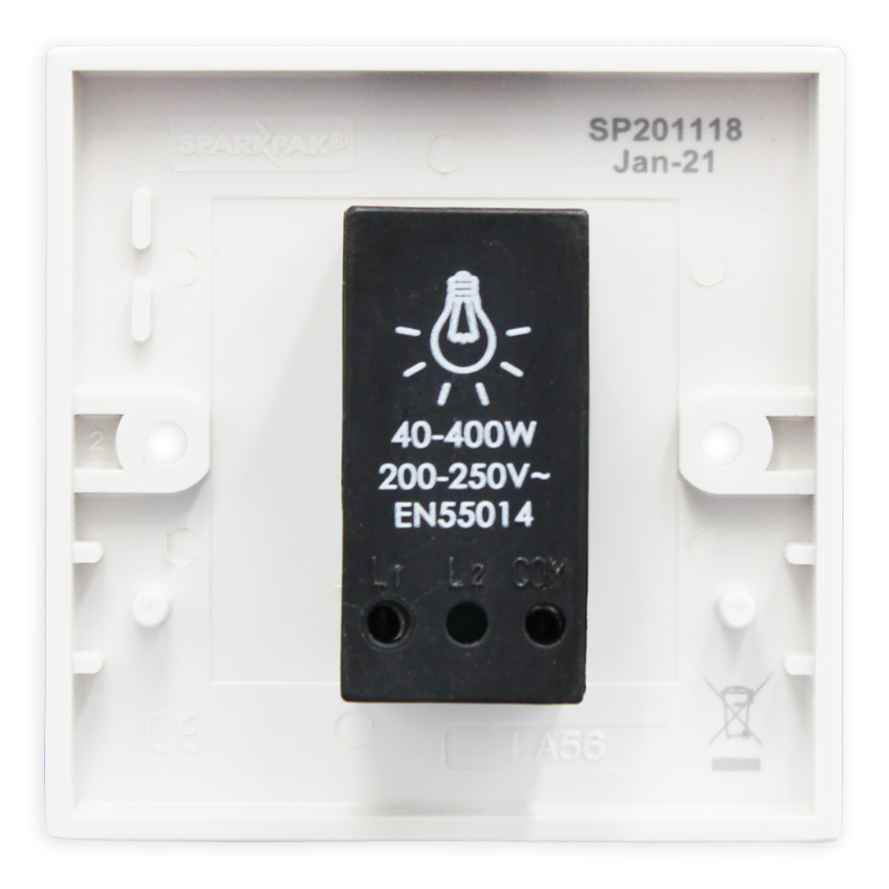 400W 1G 1W Rotary Dimmer